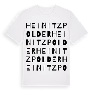 Heinitzpolder ordlek t-shirt – ekologisk bomull t-shirt från Pinshirt