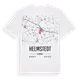 Helmstedt karta t-shirt
