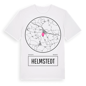 Helmstedt t-shirt – ekologisk bomull t-shirt från Pinshirt
