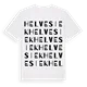 Helvesiek ordlek t-shirt