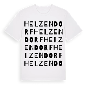Helzendorf ordlek t-shirt – ekologisk bomull t-shirt från Pinshirt