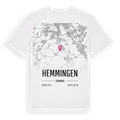 Hemmingen karta t-shirt