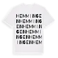 Hemmingen ordlek t-shirt