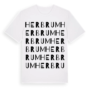 Herbrum ordlek t-shirt – ekologisk bomull t-shirt från Pinshirt