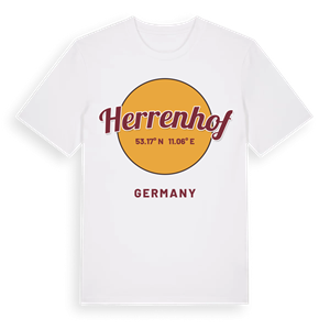 Herrenhof cirkel t-shirt – ekologisk bomull t-shirt från Pinshirt