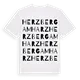 Herzberg am Harz ordlek t-shirt
