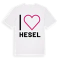 Jag älskar Hesel t-shirt stort tryck