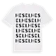 Hesel ordlek t-shirt
