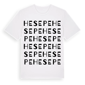 Hesepe ordlek t-shirt – ekologisk bomull t-shirt från Pinshirt
