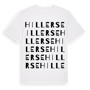 Hillerse ordlek t-shirt – ekologisk bomull t-shirt från Pinshirt