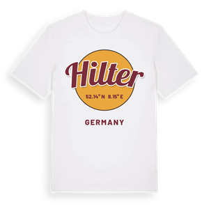 Hilter cirkel t-shirt – ekologisk bomull t-shirt från Pinshirt