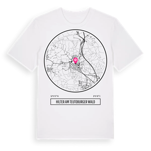 Hilter am Teutoburger Wald t-shirt – ekologisk bomull t-shirt från Pinshirt