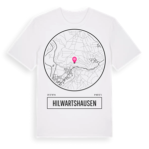 Hilwartshausen t-shirt – ekologisk bomull t-shirt från Pinshirt