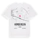 Himbergen karta t-shirt
