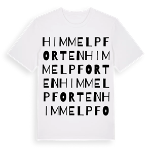 Himmelpforten ordlek t-shirt – ekologisk bomull t-shirt från Pinshirt