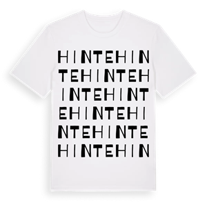 Hinte ordlek t-shirt – ekologisk bomull t-shirt från Pinshirt