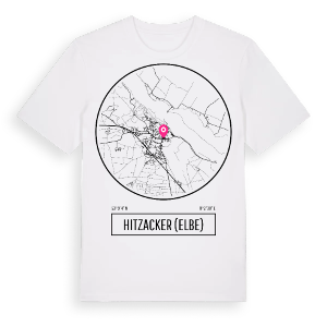 Hitzacker (Elbe) t-shirt – ekologisk bomull t-shirt från Pinshirt