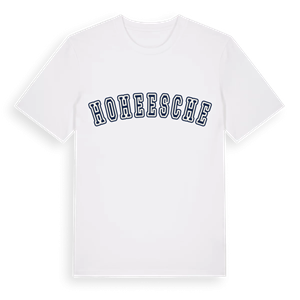 Hoheesche college t-shirt – ekologisk bomull t-shirt från Pinshirt