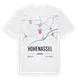 Hohenassel karta t-shirt