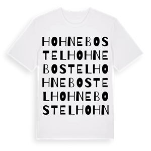 Hohnebostel ordlek t-shirt – ekologisk bomull t-shirt från Pinshirt