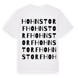 Hohnstorf ordlek t-shirt – ekologisk bomull t-shirt från Pinshirt