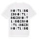 Hoitlingen ordlek t-shirt