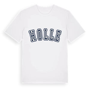 Holle college t-shirt – ekologisk bomull t-shirt från Pinshirt