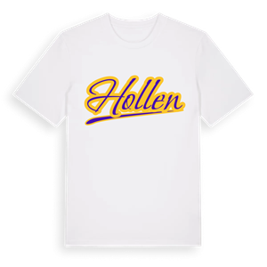 Hollen baseball t-shirt – ekologisk bomull t-shirt från Pinshirt