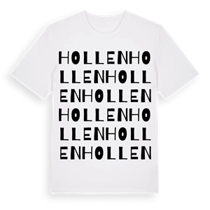 Hollen ordlek t-shirt – ekologisk bomull t-shirt från Pinshirt