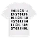 Hollen-Armstorf ordlek t-shirt