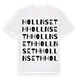 Hollnseth ordlek t-shirt