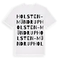 Holsten-Mündrup ordlek t-shirt