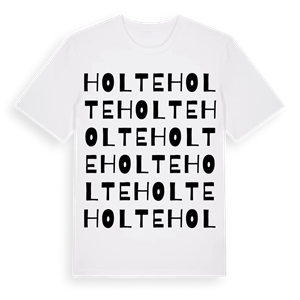 Holte ordlek t-shirt – ekologisk bomull t-shirt från Pinshirt