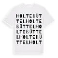 Holtebüttel ordlek t-shirt