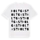 Holtgast ordlek t-shirt