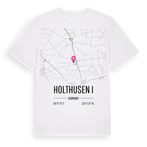 Holthusen I karta t-shirt – ekologisk bomull t-shirt från Pinshirt