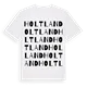 Holtland ordlek t-shirt