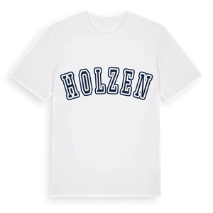 Holzen college t-shirt – ekologisk bomull t-shirt från Pinshirt