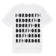 Hordorf ordlek t-shirt