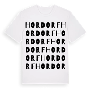 Hordorf ordlek t-shirt – ekologisk bomull t-shirt från Pinshirt