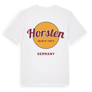 Horsten cirkel t-shirt – ekologisk bomull t-shirt från Pinshirt