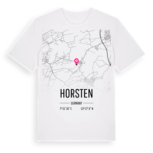 Horsten karta t-shirt – ekologisk bomull t-shirt från Pinshirt