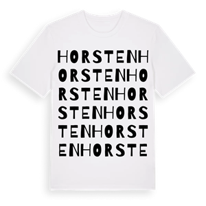 Horsten ordlek t-shirt – ekologisk bomull t-shirt från Pinshirt