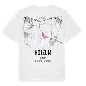 Hötzum karta t-shirt – ekologisk bomull t-shirt från Pinshirt
