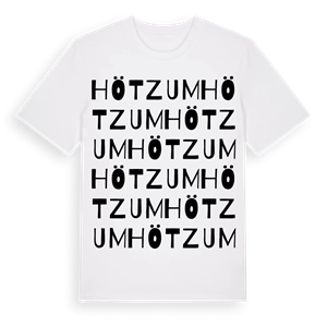Hötzum ordlek t-shirt – ekologisk bomull t-shirt från Pinshirt