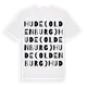 Hude (Oldenburg) ordlek t-shirt