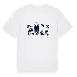 Hüll college t-shirt – ekologisk bomull t-shirt från Pinshirt