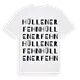Hüllenerfehn ordlek t-shirt