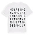 Hülptingsen ordlek t-shirt