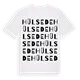 Hülsede ordlek t-shirt